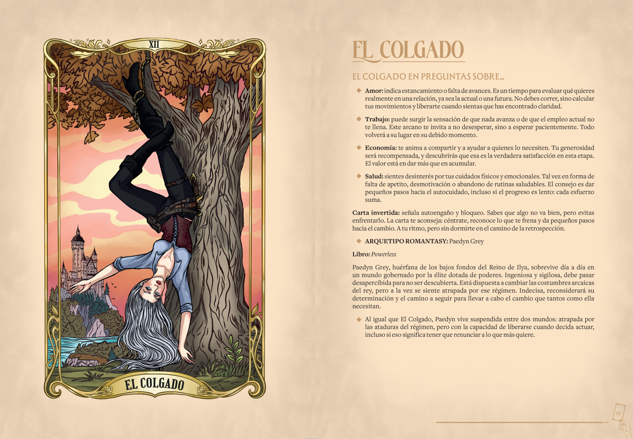 El tarot del Romantasy - Pag 6